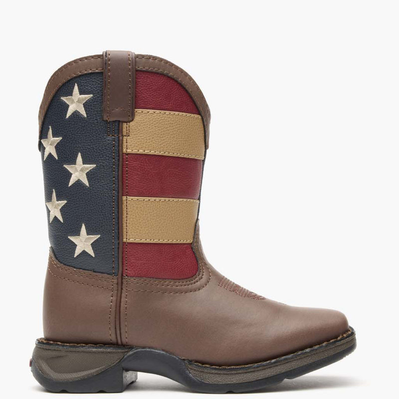 Lil' Rebel™by Durango® Kid's Patriotic Western Boot - profile