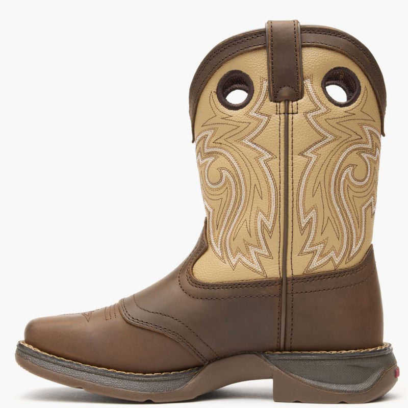 Lil' Rebel™ by Durango® Big Kid Saddle Western Boot - profile