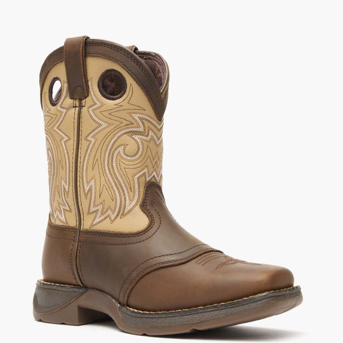 Lil' Rebel™ by Durango® Big Kid Saddle Western Boot - main