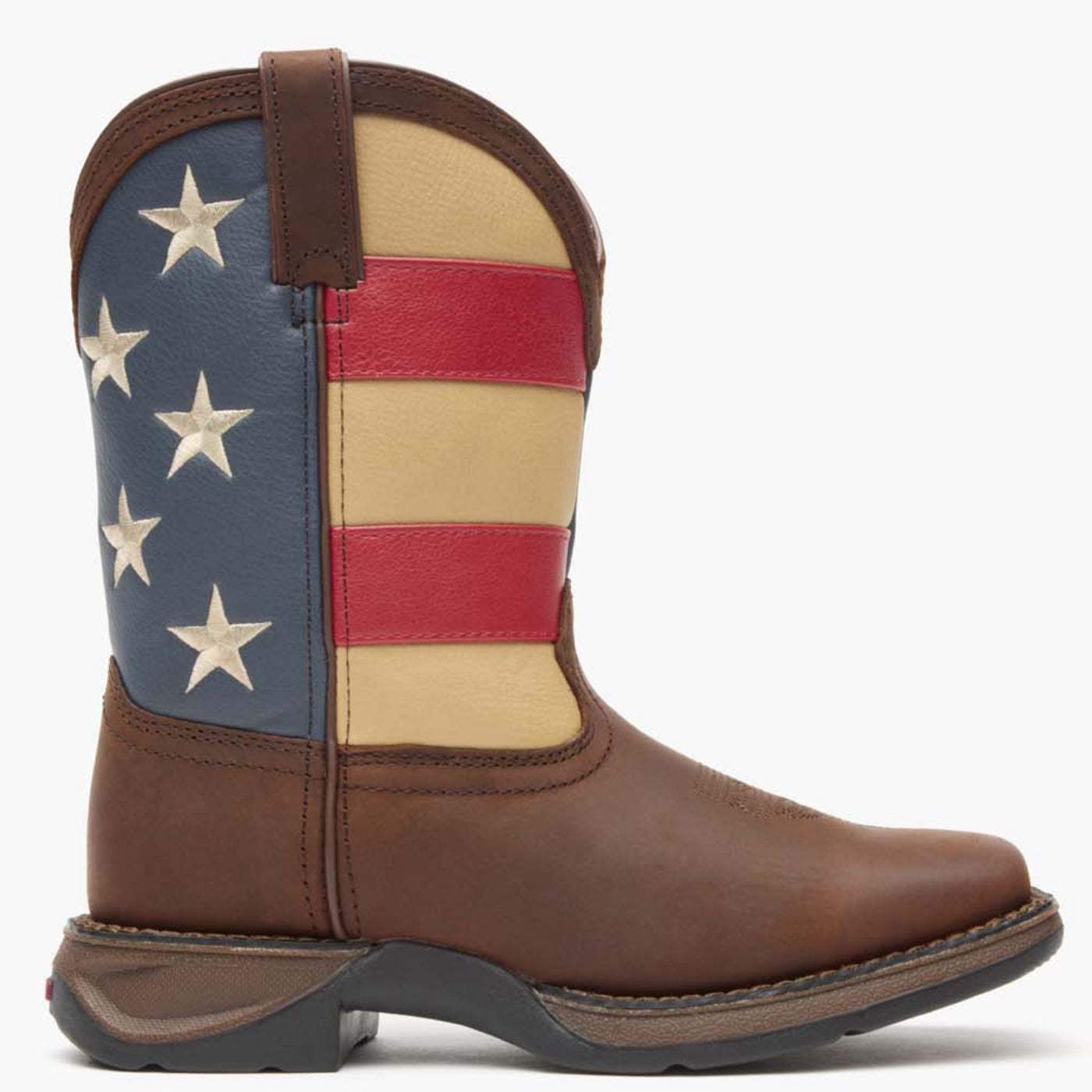 Lil' Rebel™ by Durango® Big Kids' Patriotic Western Boot - profile