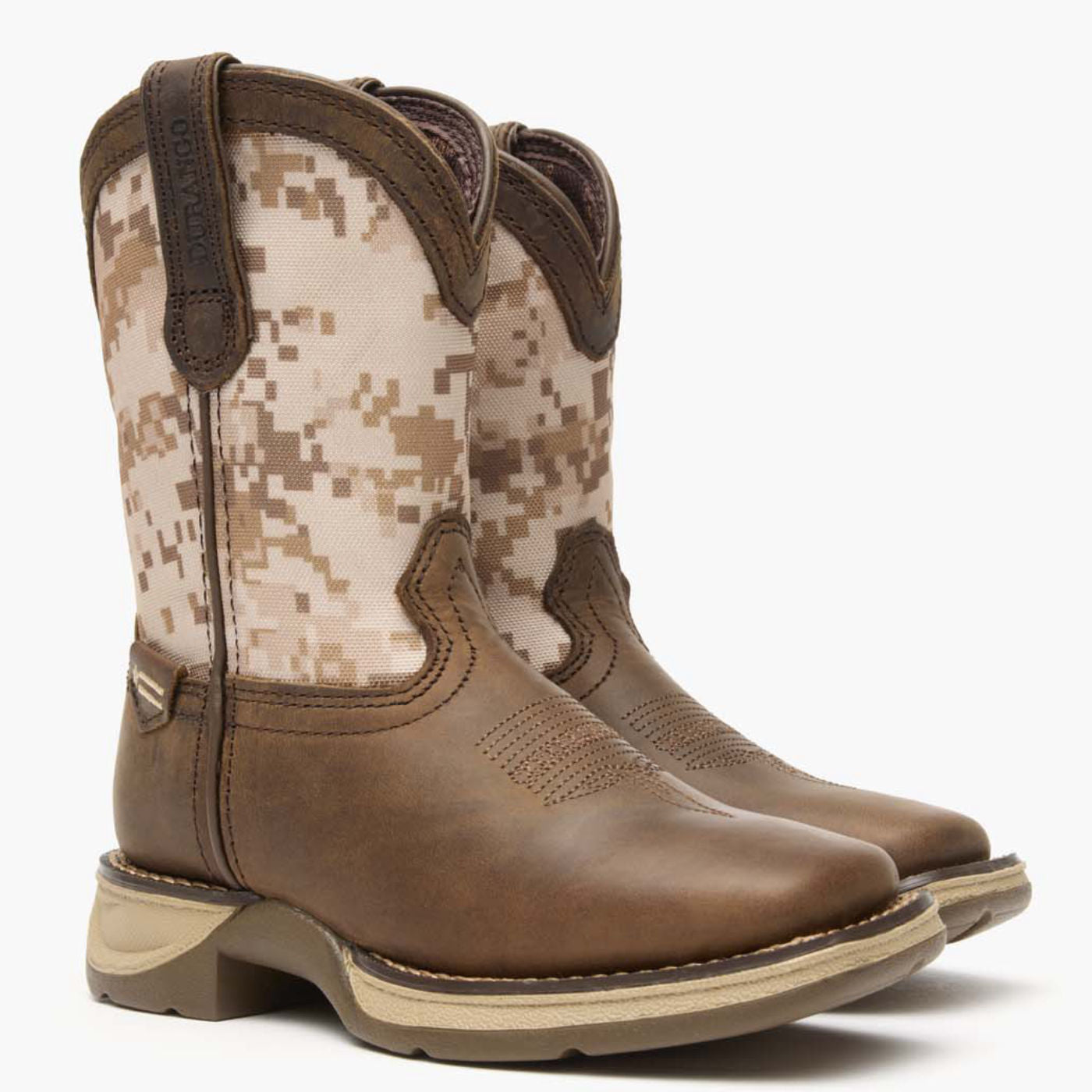 Lil' Rebel by Durango® Little Kids Desert Camo Western Boot - 12