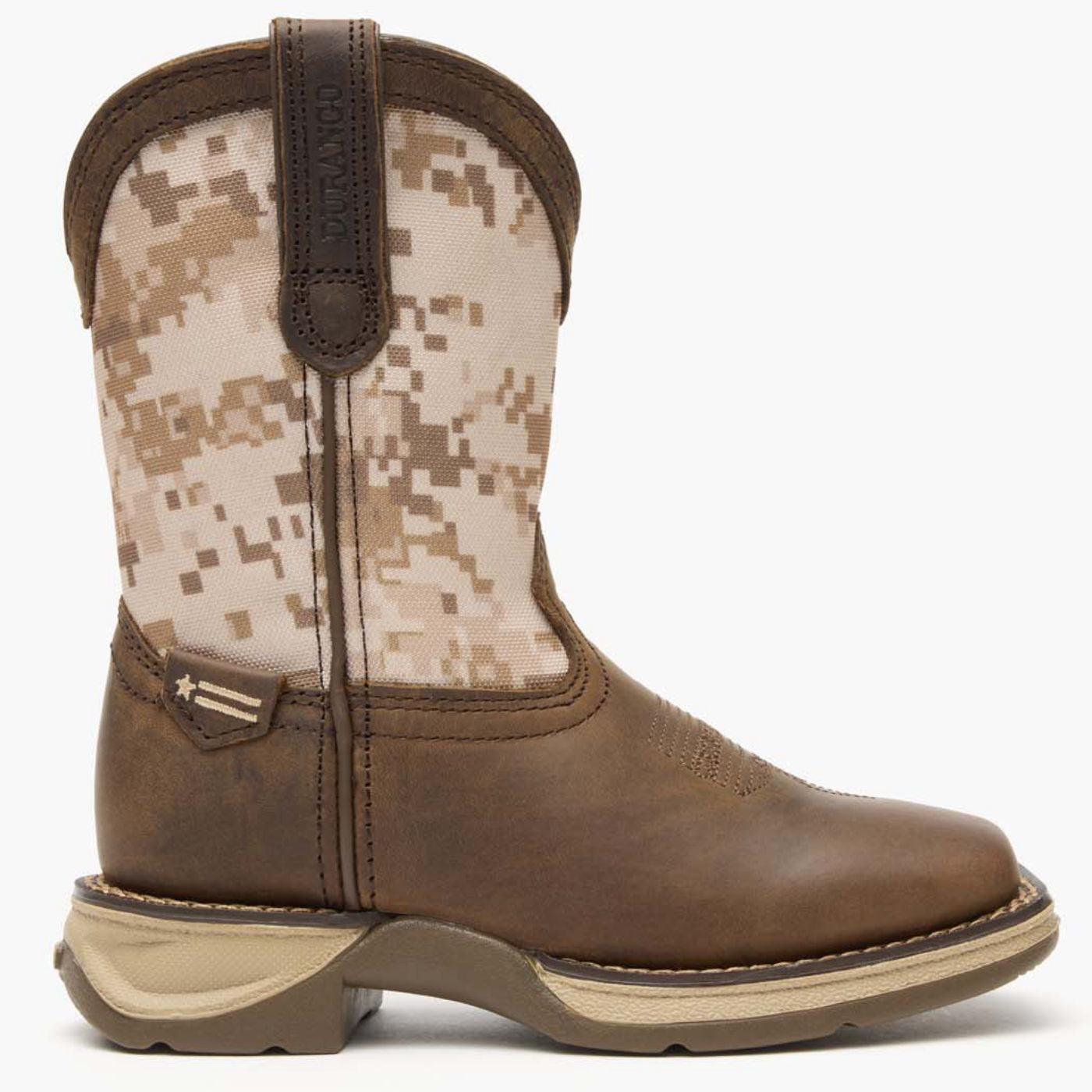 Lil' Rebel by Durango® Little Kids Desert Camo Western Boot - profile