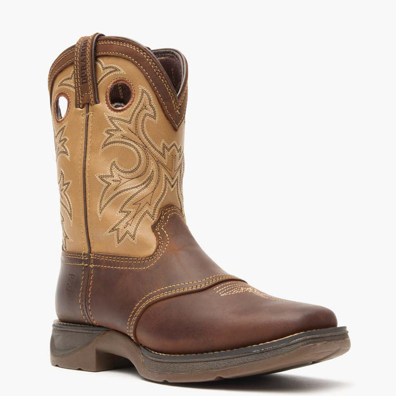 Lil' Rebel by Durango® Big Kids Brown Tan Western Boot - main