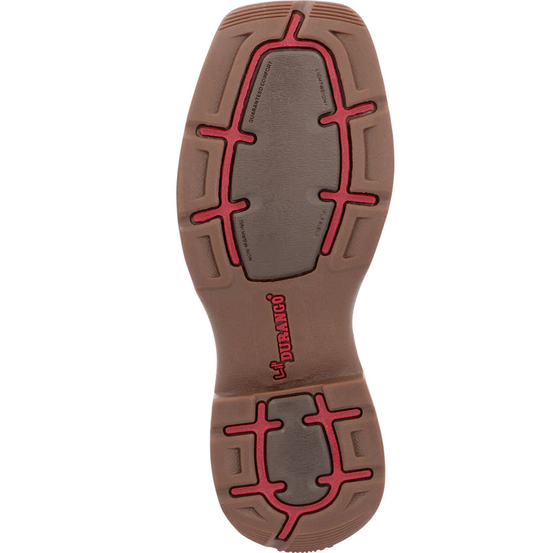 Lil' Rebel™ by Durango® Big Kids' Mexican Flag Western Boot - outsole