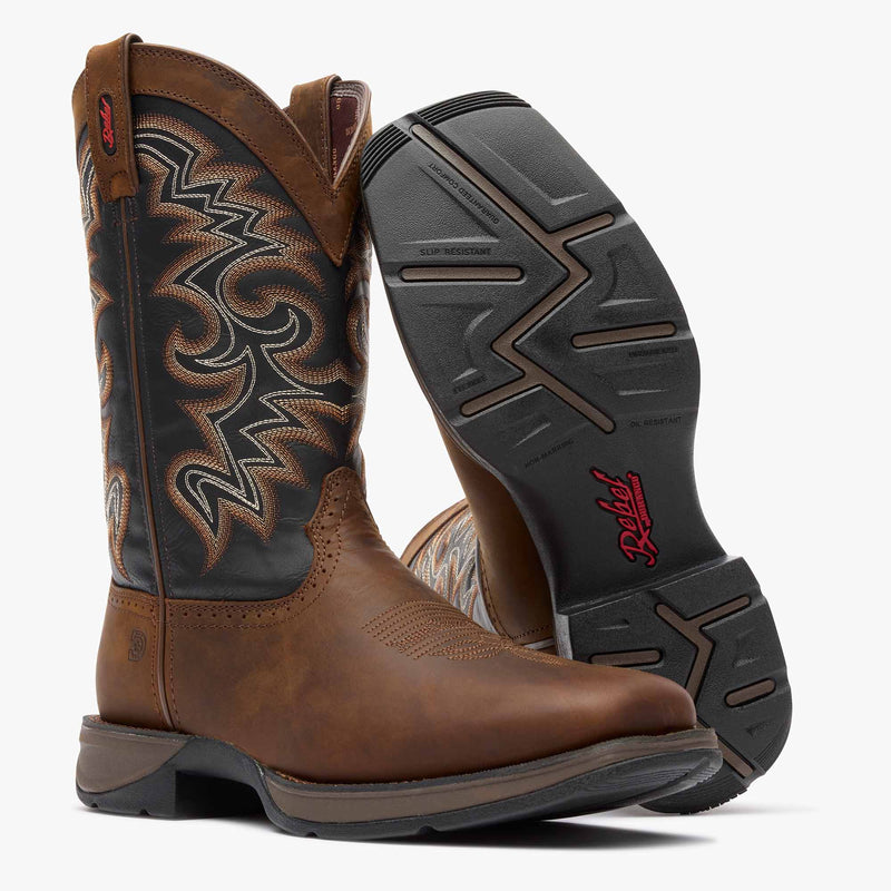 Rebel by Durango® Pull-on Western Boot - outsole