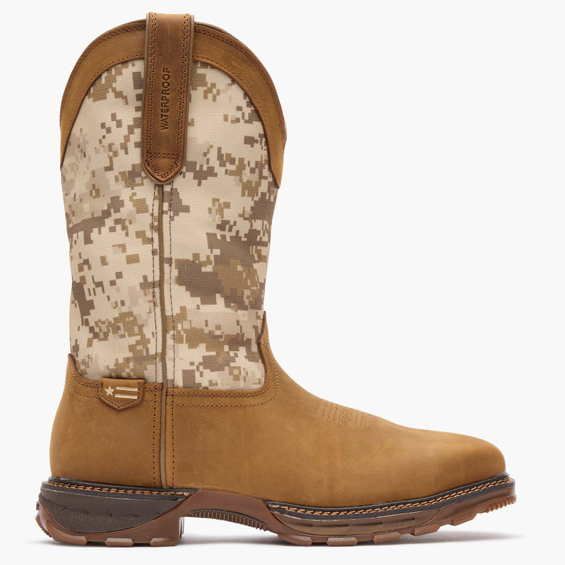 Durango® Maverick XP Steel Toe Waterproof Western Work Boot - profile