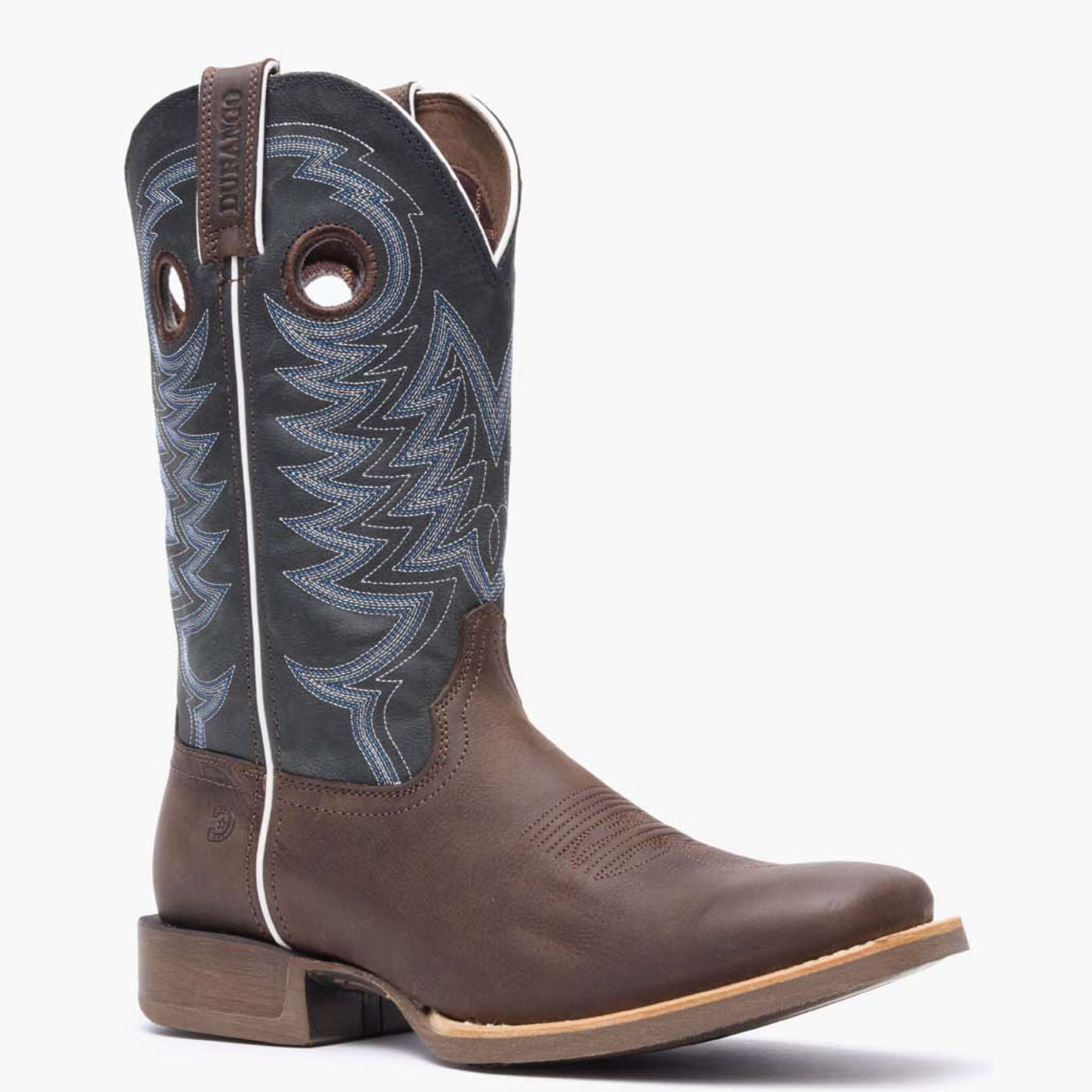 Durango Western Boots M/W Size 7/9 Gray & Dark Blue Faux Leather Durango M Gray Boots for Men for Sale | Shop New & Used  main image 4
