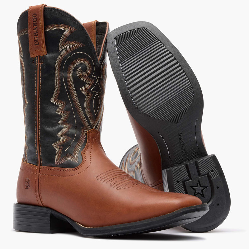 Durango® Westward™ Inca Brown Western Boot - outsole