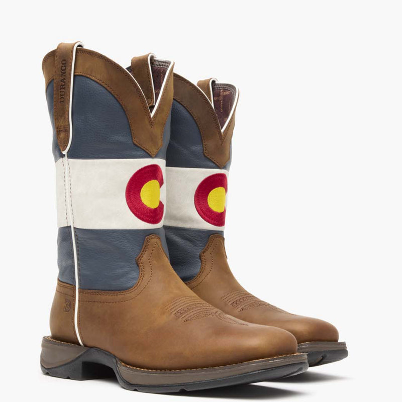 Rebel by Durango® Colorado Flag Western Boot - 12