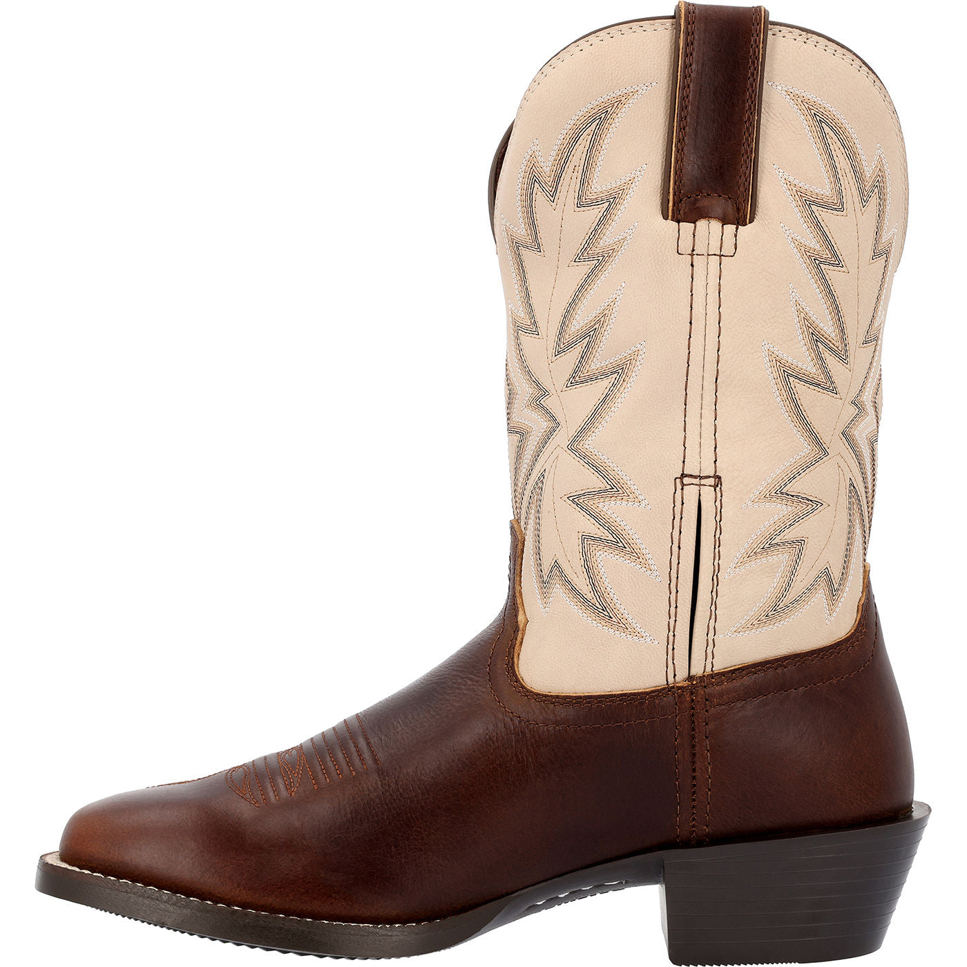 Durango Westward Chocolate Bone Western Boot - profile
