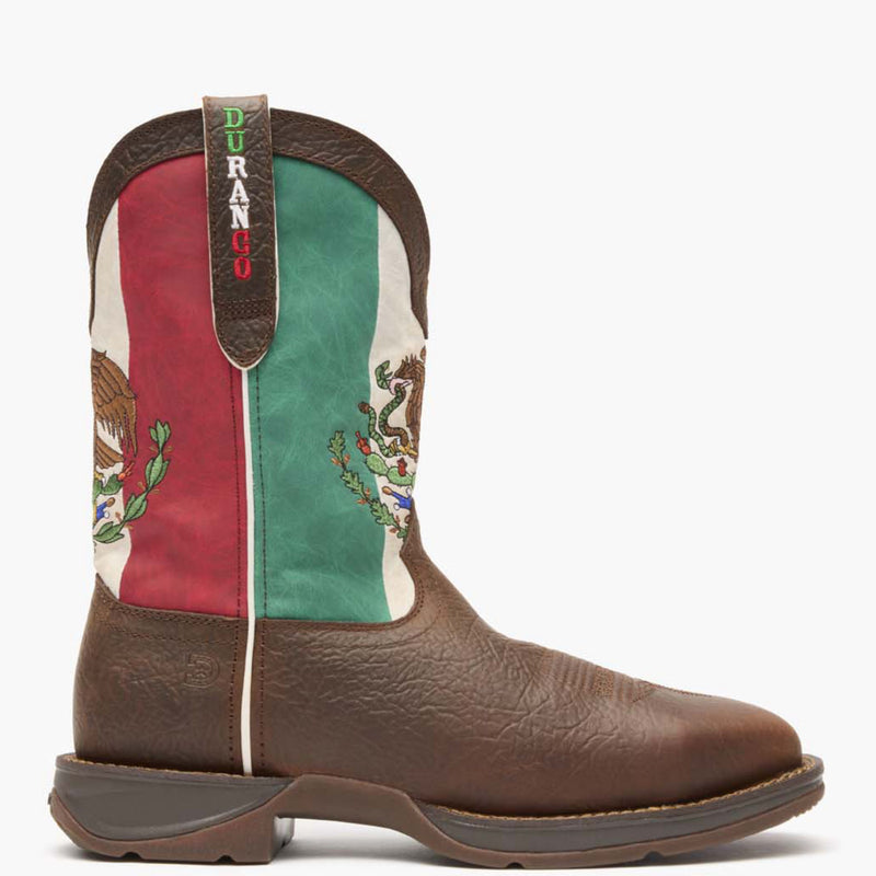 Rebel by Durango® Mexico Flag Western Boot - profile