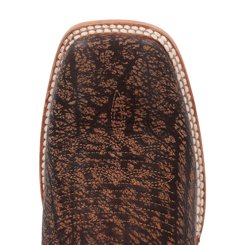 Durango® Arena Pro Exotics™ African Cape Buffalo Western Boot - birdseye