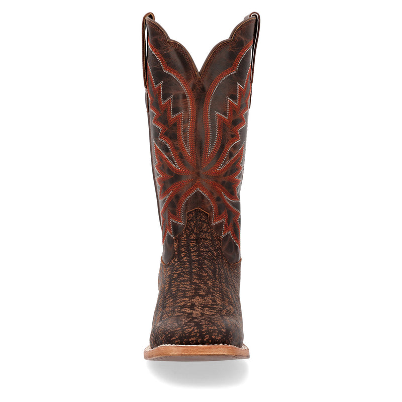 Durango® Arena Pro Exotics™ African Cape Buffalo Western Boot - front