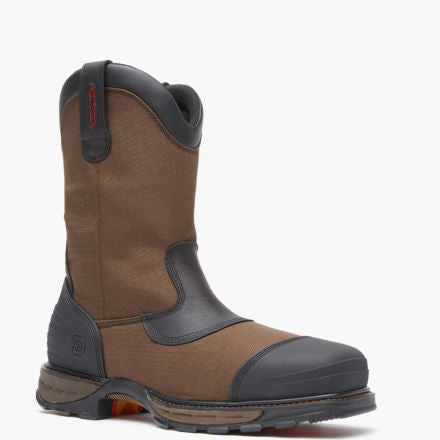 Durango Men's Maverick XP Waterproof Composite Toe Work Boot - Western Pull-On Wellington Style