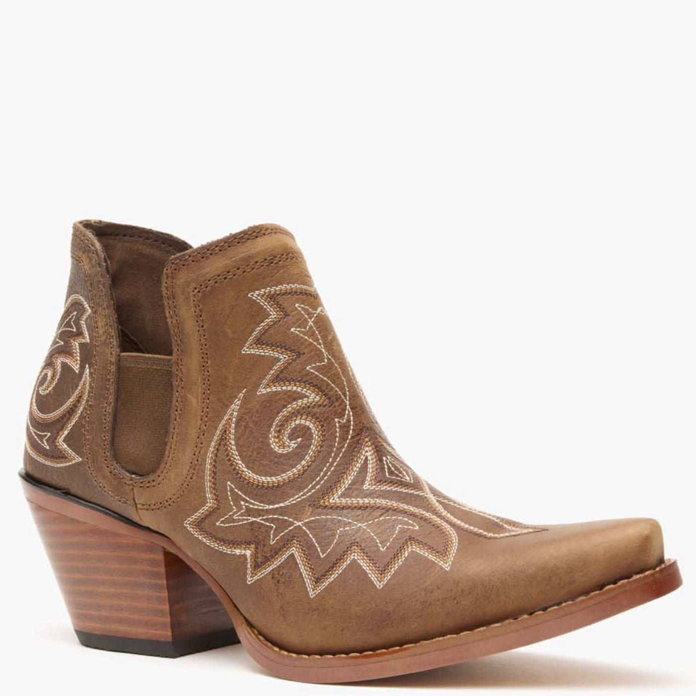 Crush by Durango® Women's Coffee Brown Western Fashion Bootie
