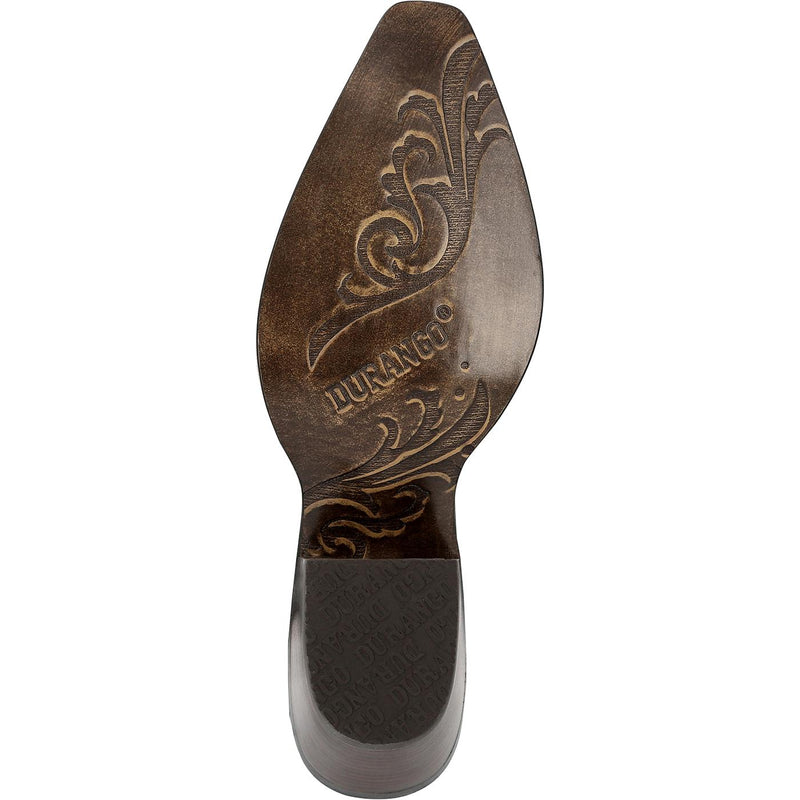 Crush by Durango® Women's Vintage Teal Bootie Western Boot - outsole