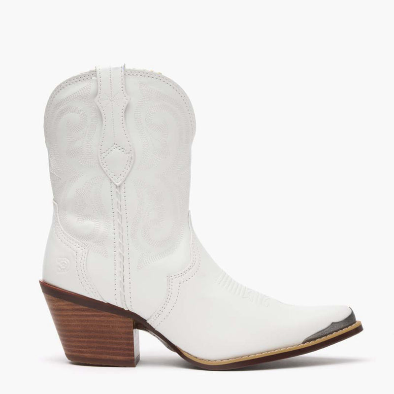 Crush™ by Durango® Women's Pearl White Western Fashion Boot - profile