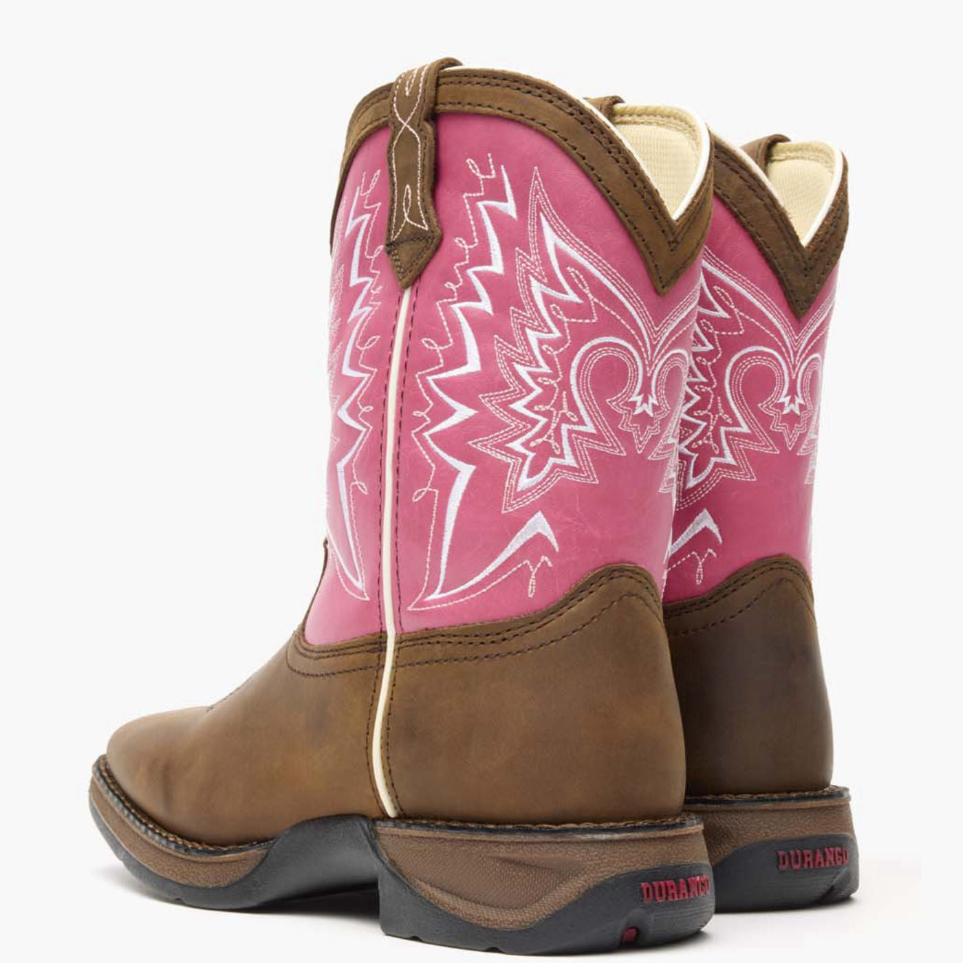 LIL' DURANGO® Big Kid Let Love Fly Western Boot - back