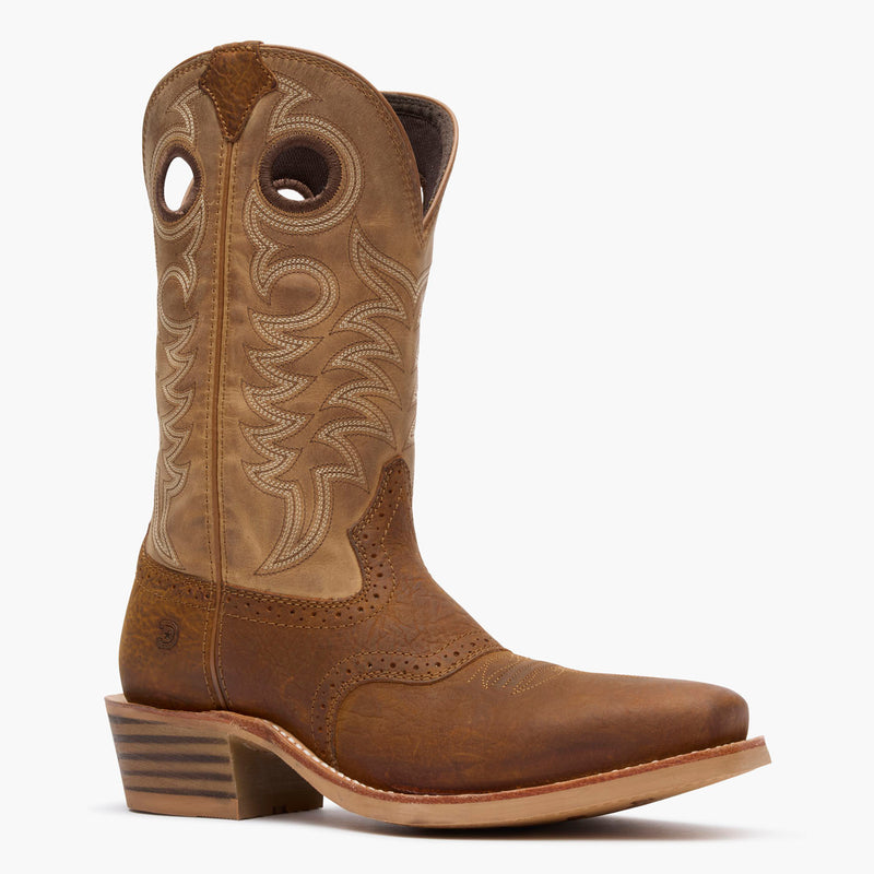 Front view of Durango® men’s 12” Adobe Brown/Sandstone Rebel Pro™