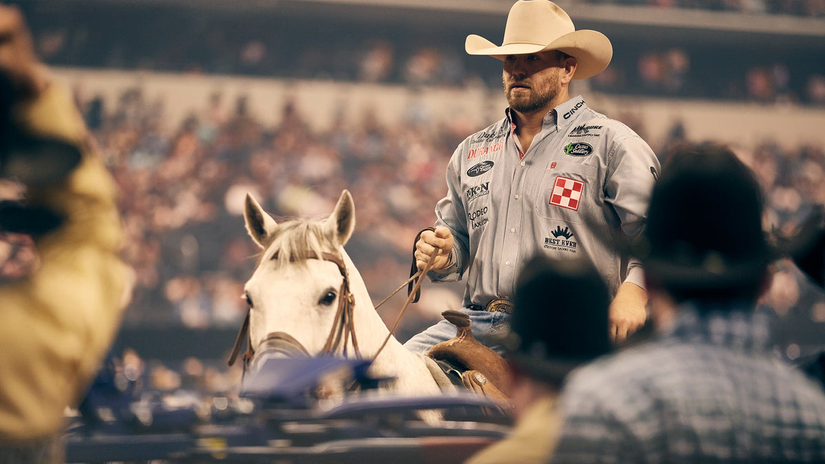Jacob Talley, Steer Wrestler, at the American Rodeo