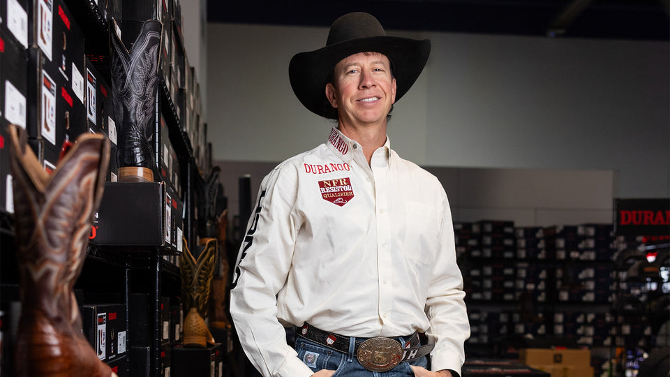 Riley Webb, Tie-Down Roper, at the NFR