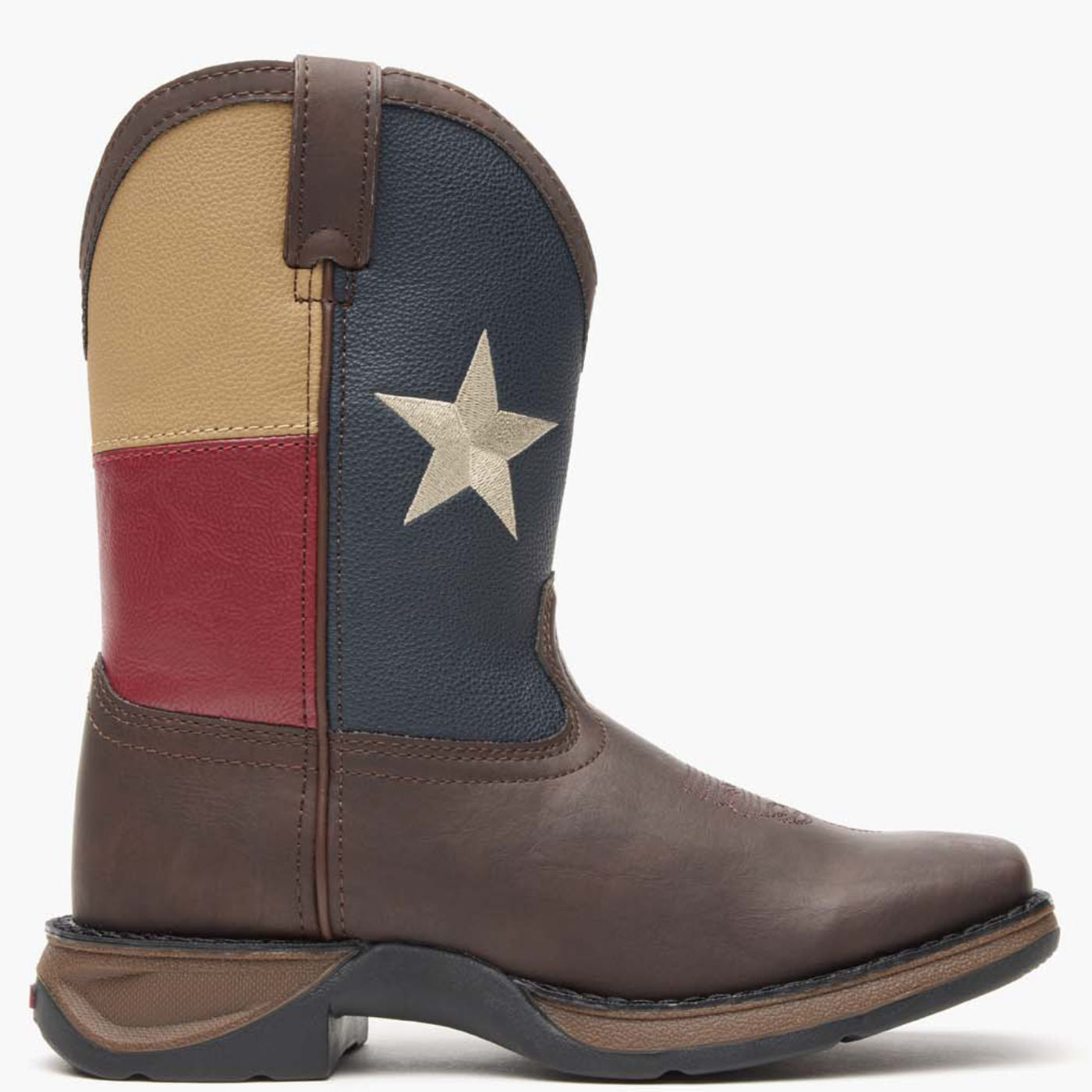 yex1445 Lil' Rebel™ by Durango® Kids' Texas Flag Western Boot
