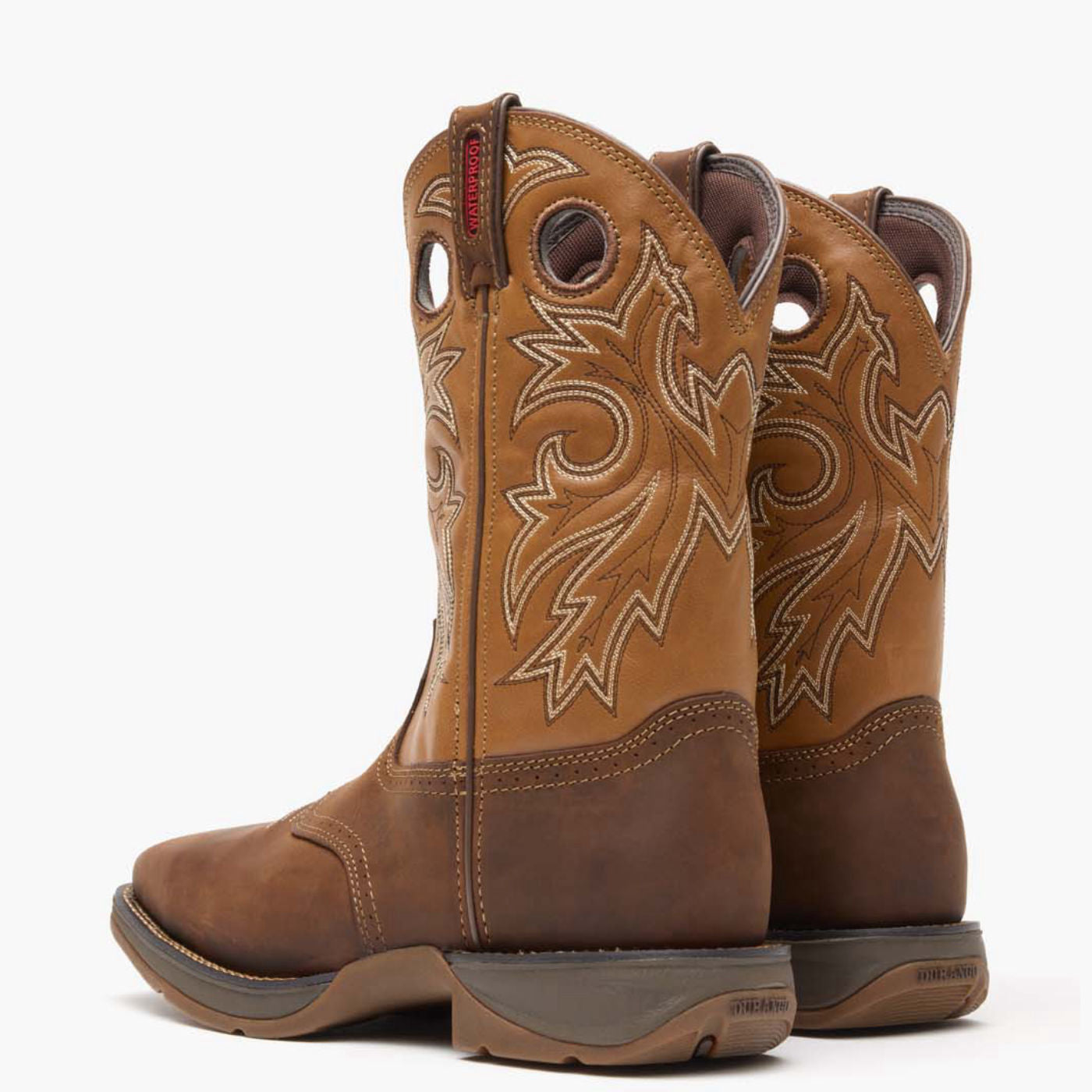 Rebel by Durango® Steel Toe Waterproof Western Boot - back
