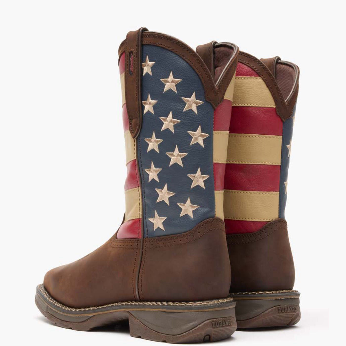 Durango® Workin' Rebel™ Patriotic Steel Toe Work Boot - back