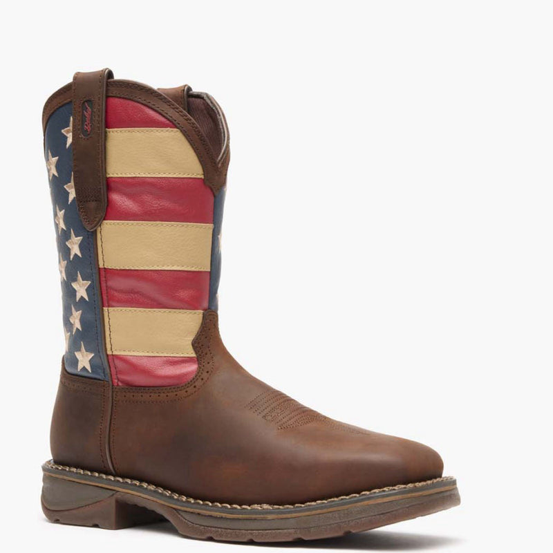 Durango® Workin' Rebel™ Patriotic Steel Toe Work Boot - main
