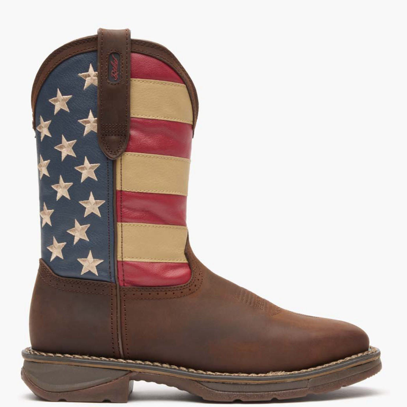 Durango® Workin' Rebel™ Patriotic Steel Toe Work Boot - profile