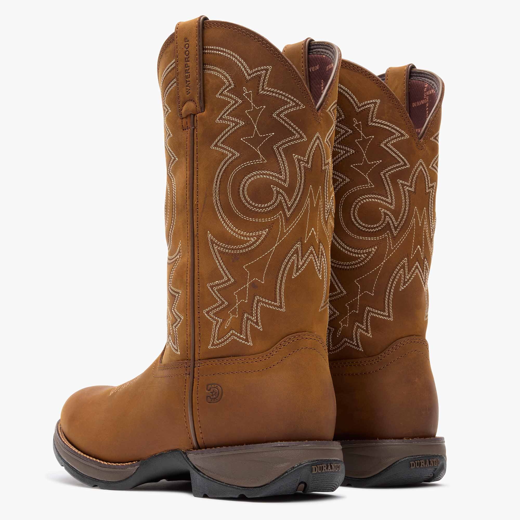 Rebel by Durango® Waterproof Western Boot - back