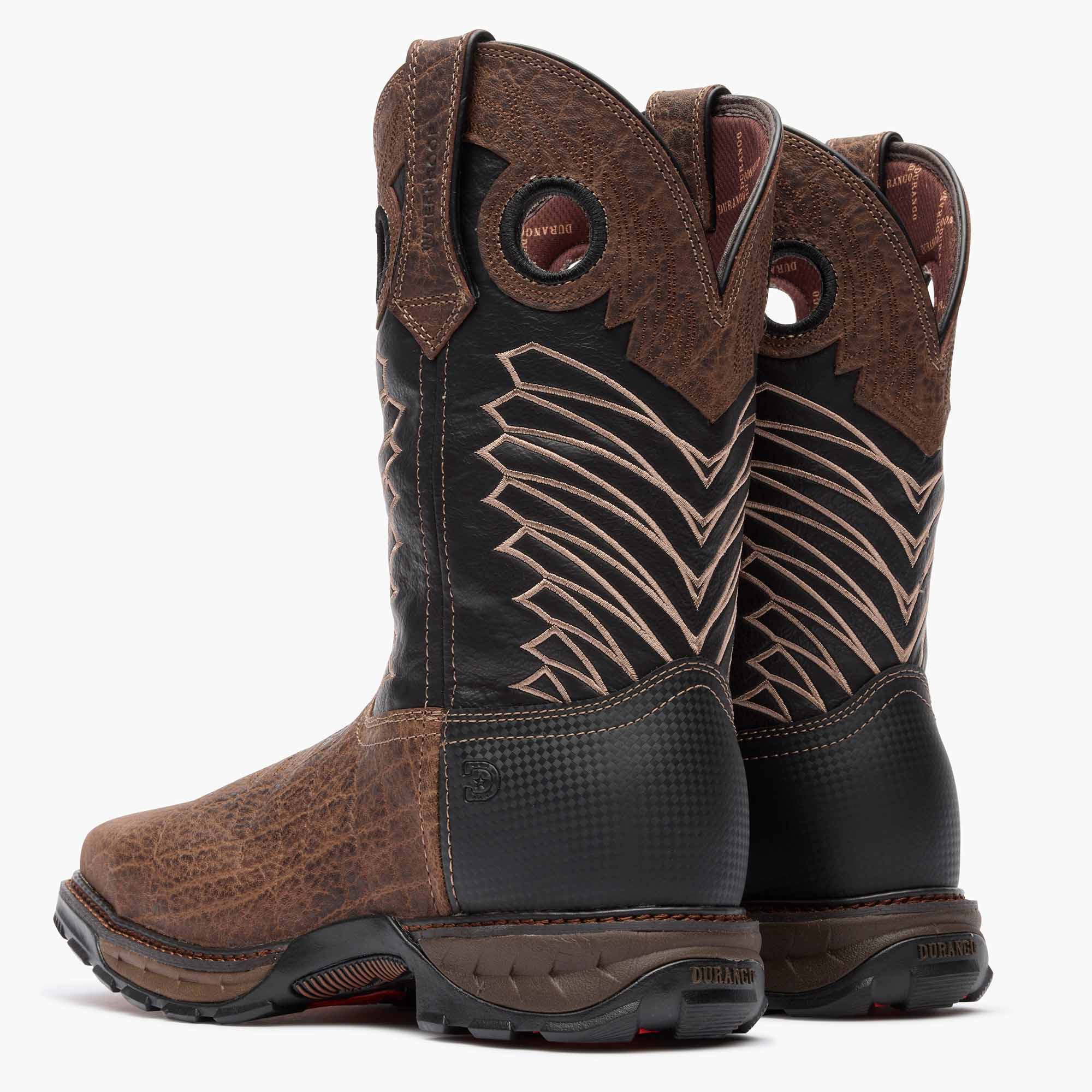 Durango® Maverick XP Steel Toe Waterproof Western Work Boot - back