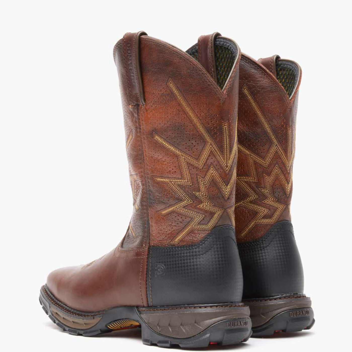 Durango Maverick XP Stivali Western Uomo – Pelle Marrone, Punta In Acciaio, Impermeabili, Gambo 8''