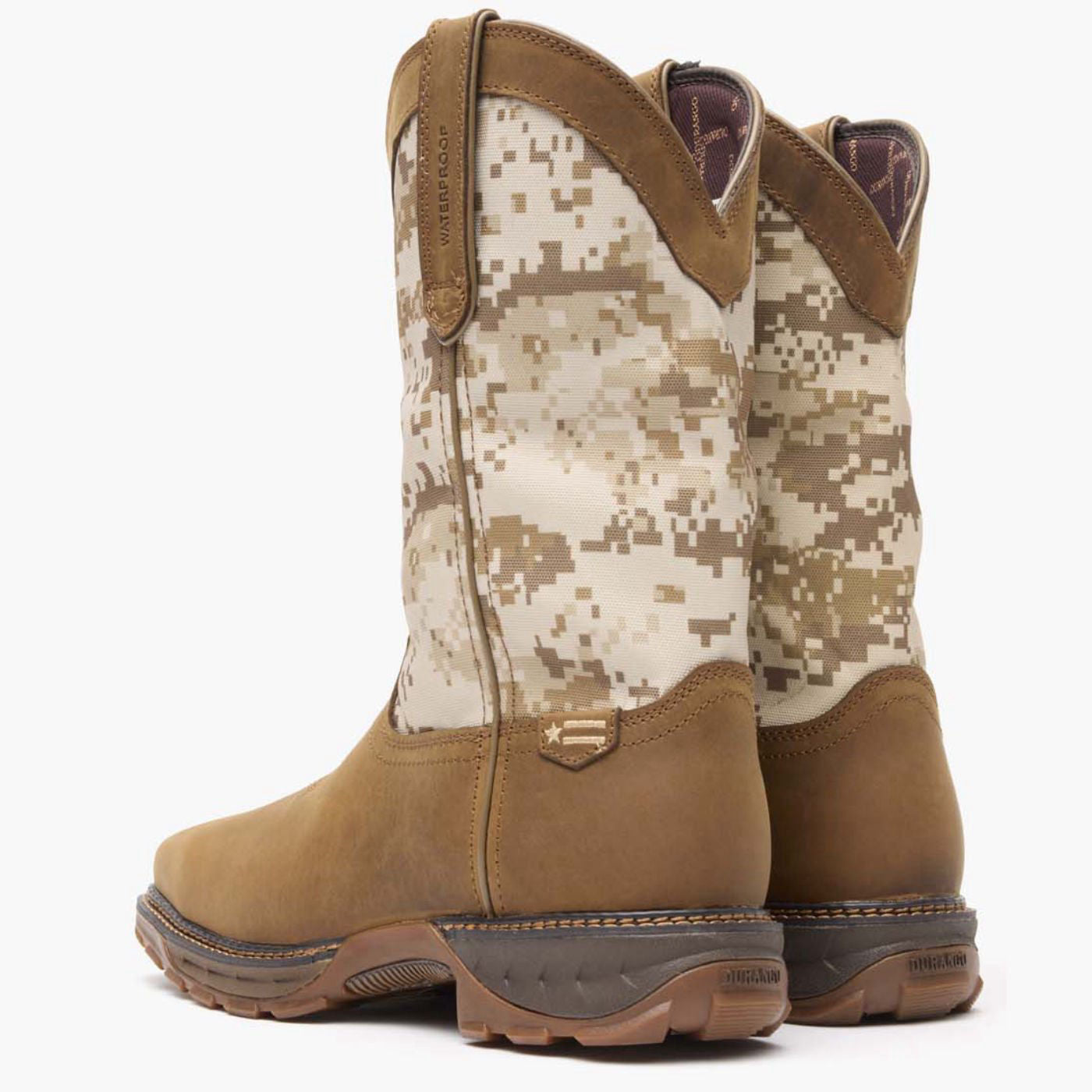 Durango® Maverick XP Steel Toe Waterproof Western Work Boot - back