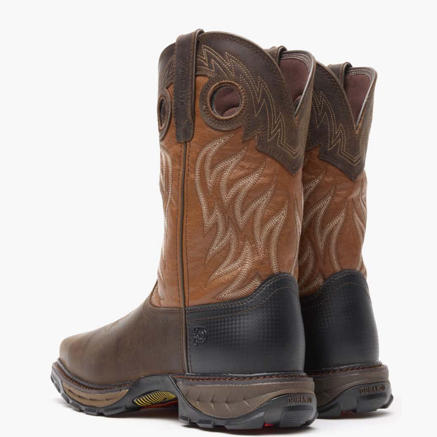 Durango® Maverick XP Steel Toe Waterproof Western Work Boot - back