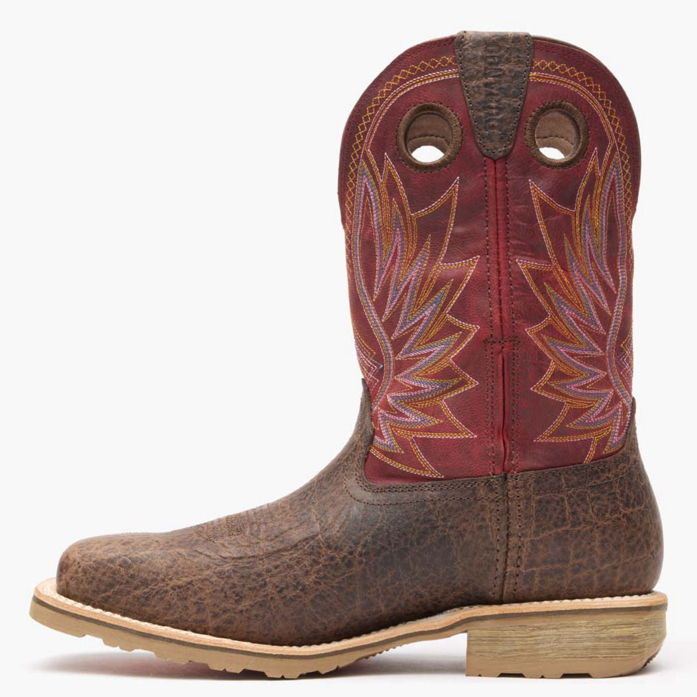 Durango® Maverick Pro™ Steel Toe Waterproof Western Work Boot - profile