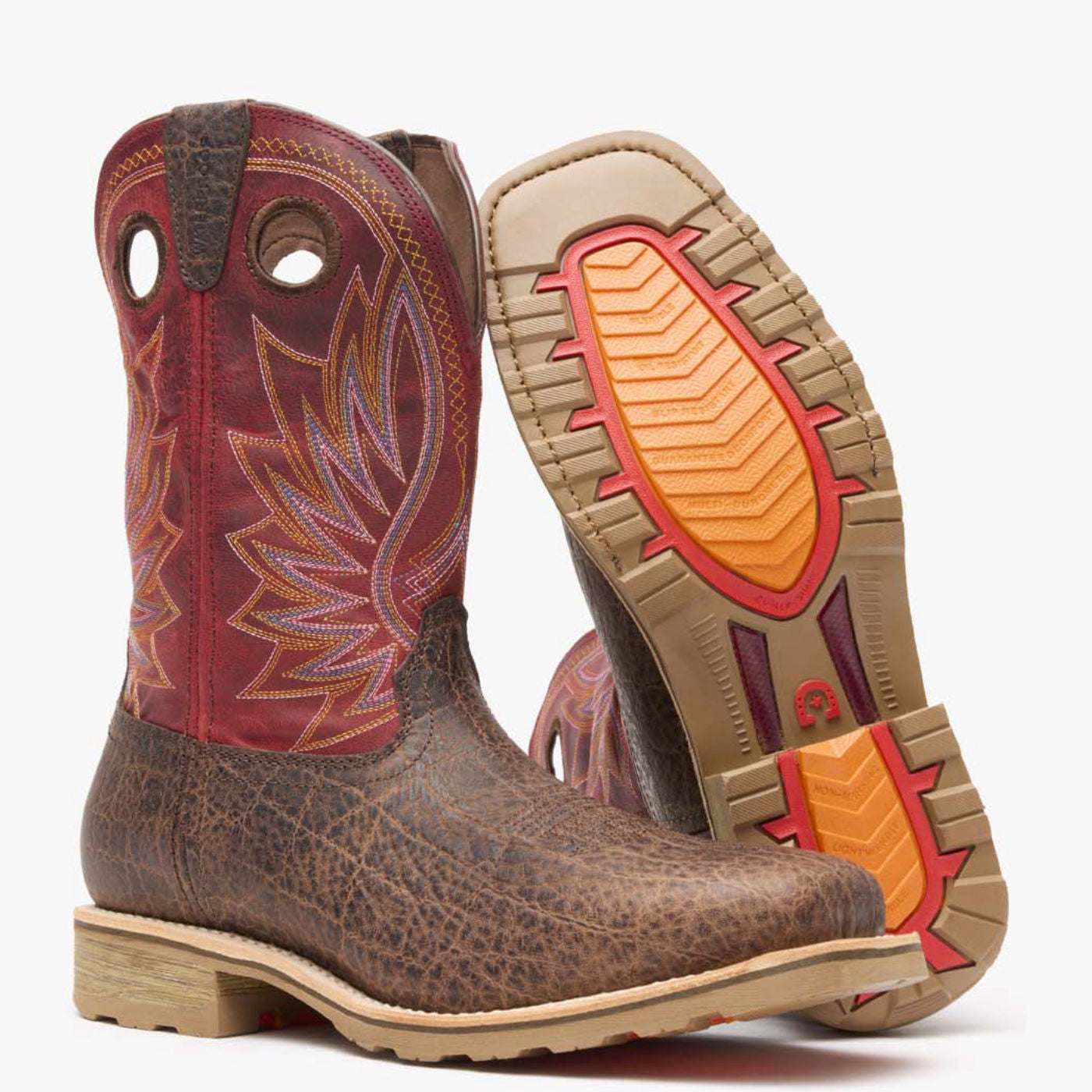Durango® Maverick Pro™ Steel Toe Waterproof Western Work Boot - outsole