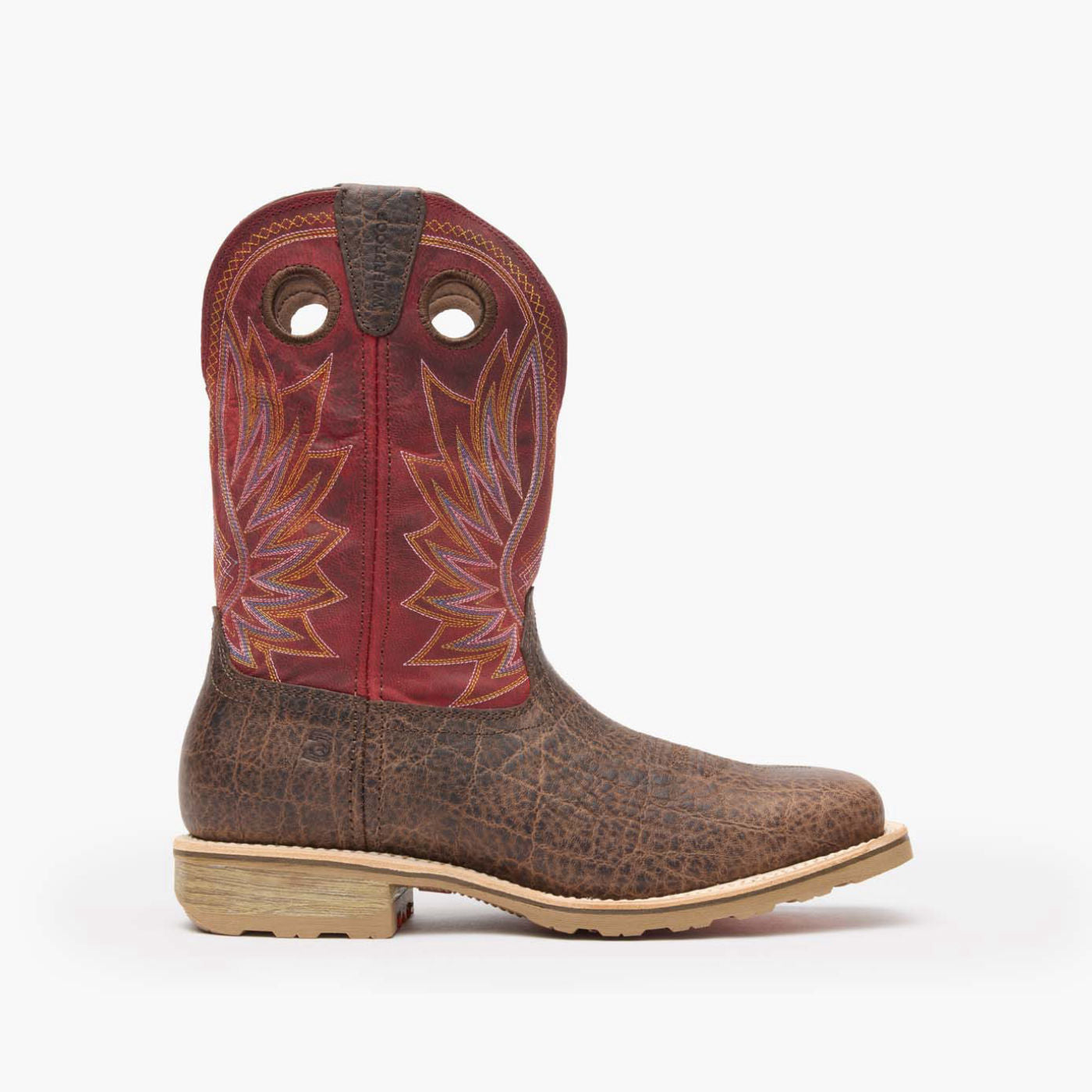 Durango® Maverick Pro™ Steel Toe Waterproof Western Work Boot - profile