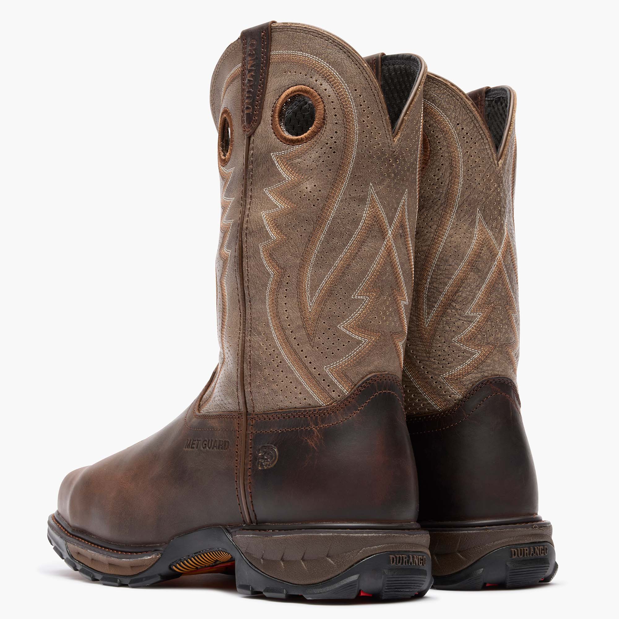 Durango® Maverick XP™ Composite Toe Met-Guard Ventilated Western Work Boot - back