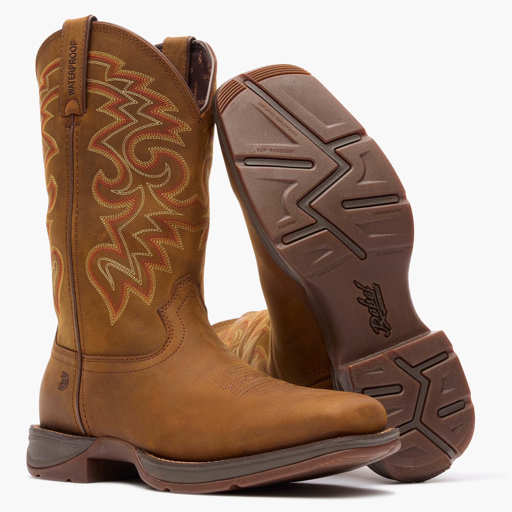 Durango® Rebel Waterproof Western Boot - outsole