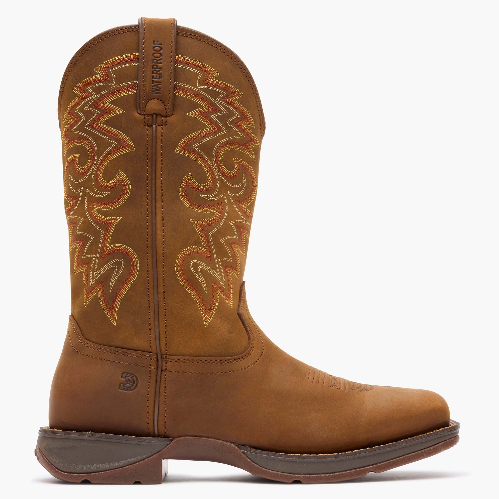 Durango® Rebel Waterproof Western Boot - profile