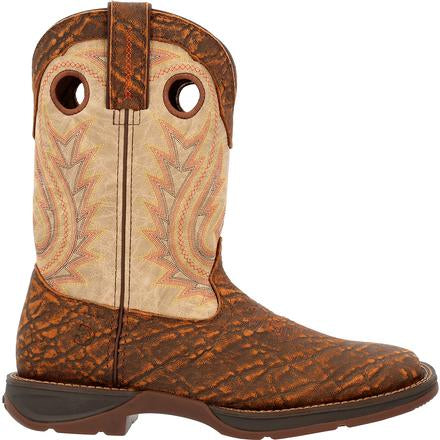 Rebel by Durango® Tan Elephant Print & Bone