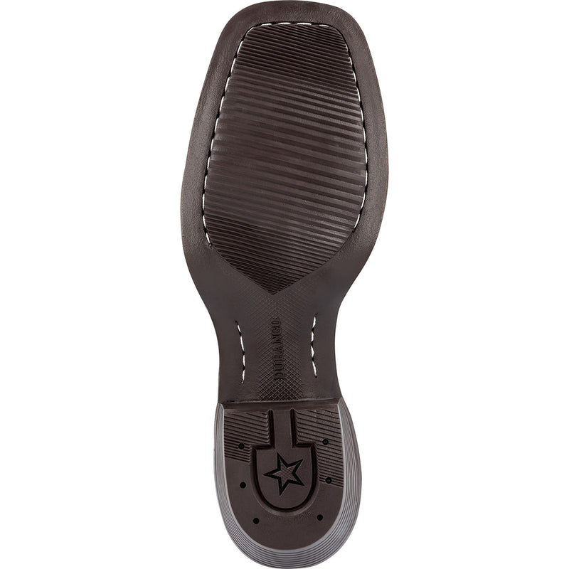 Durango Westward Chocolate Bone Western Boot - outsole