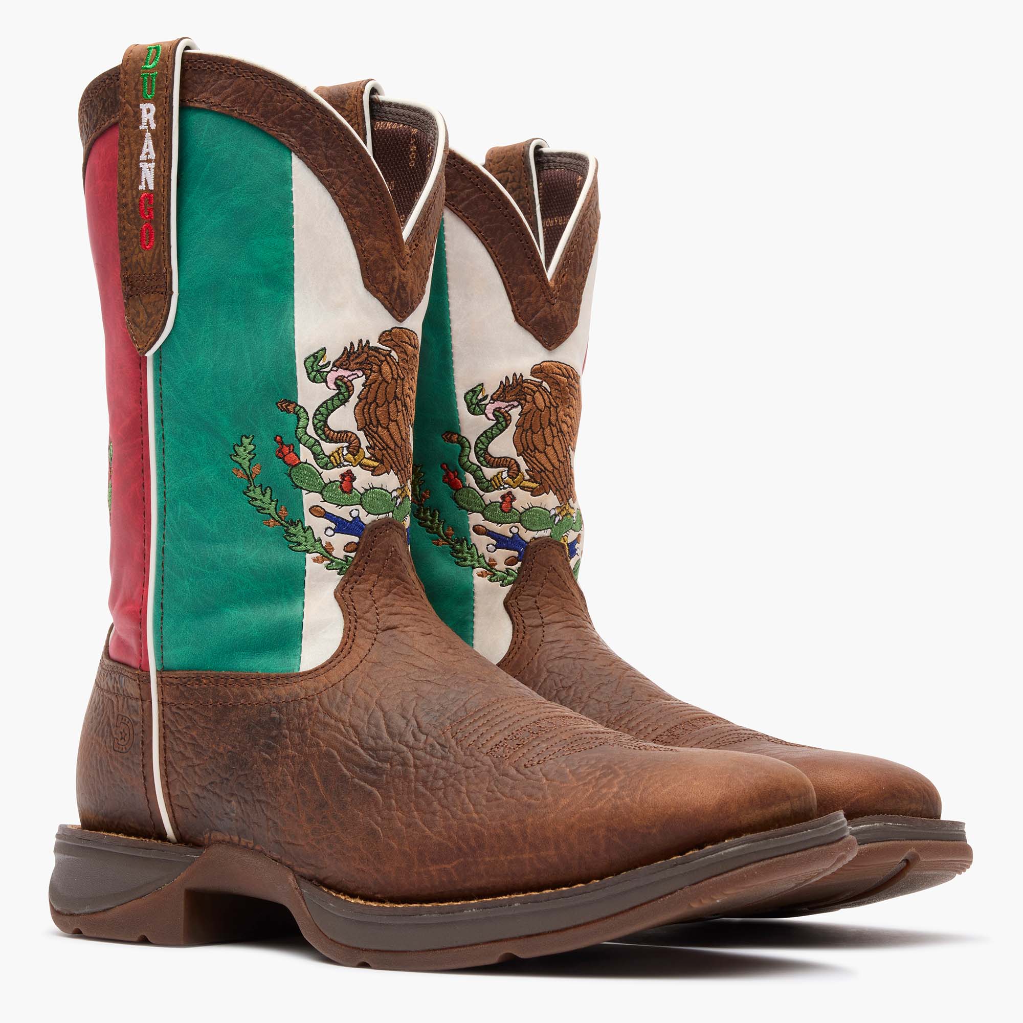 Rebel by Durango® Mexico Flag Western Boot - 12
