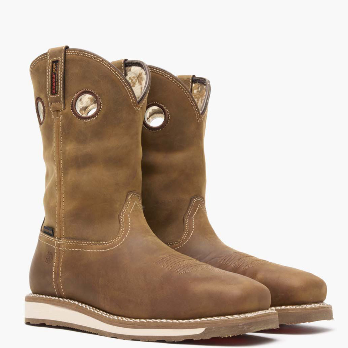 Durango® Maverick WXP Men's Steel Toe Waterproof Western Wedge Work Boot - 12