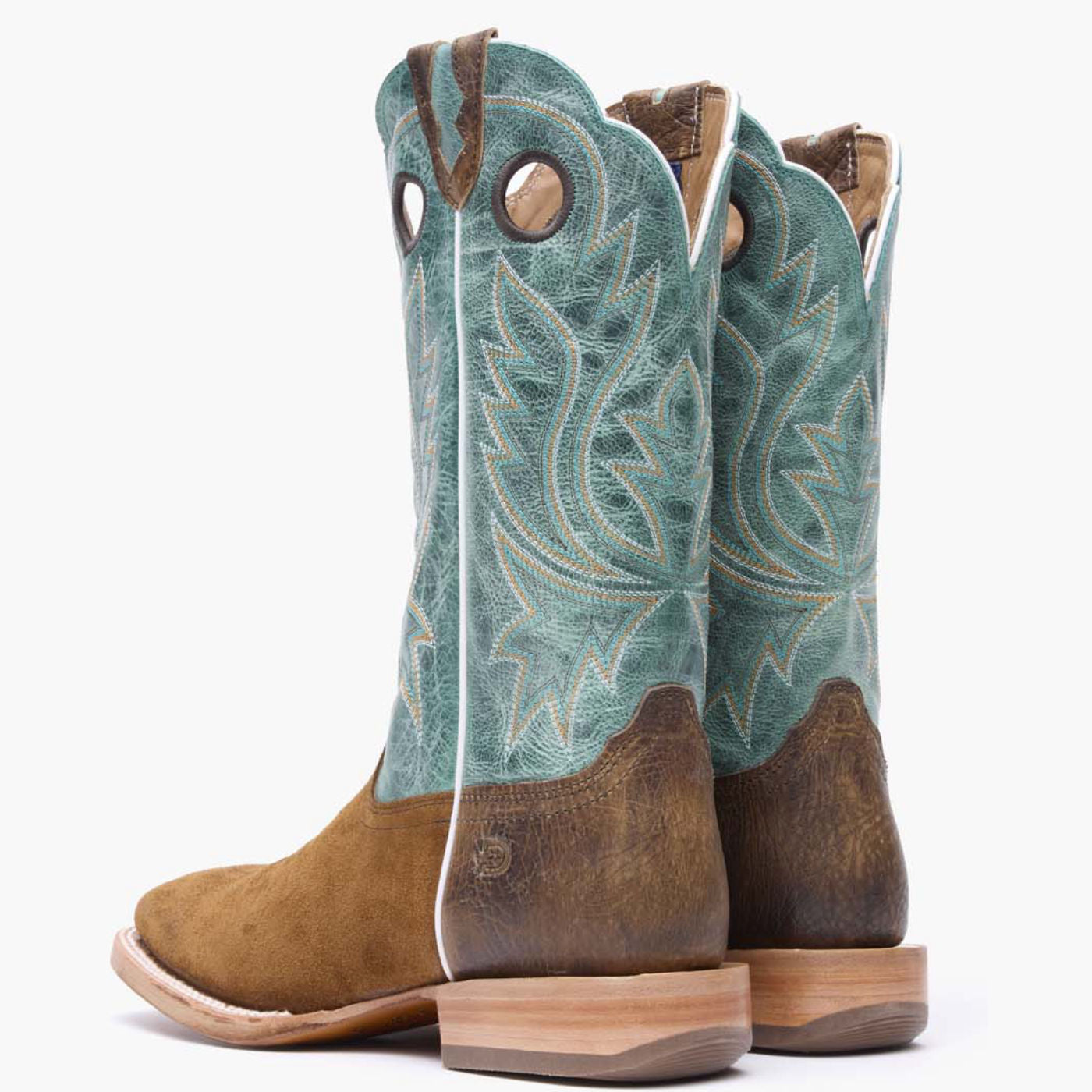 Durango® Men's PRCA Collection Roughout Western Boot - back