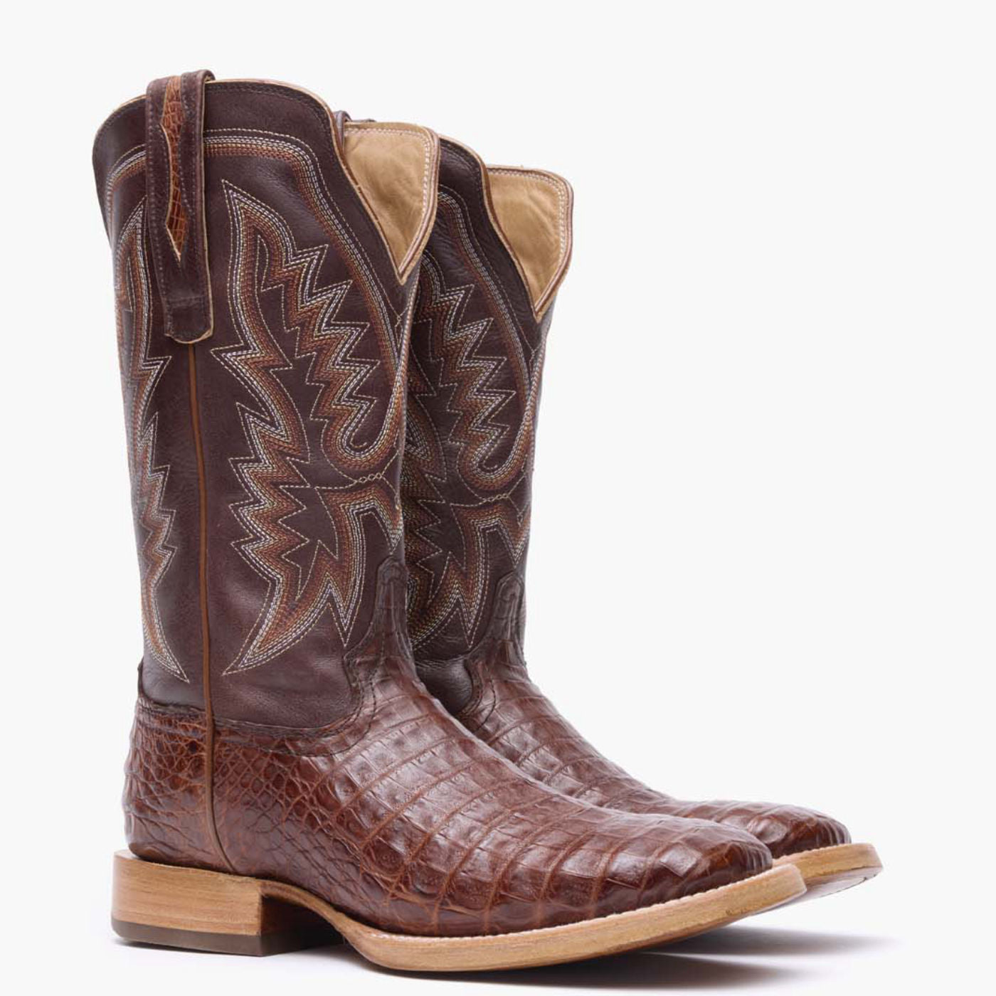 Durango® Men's PRCA Collection Caiman Belly Western Boot – Durango