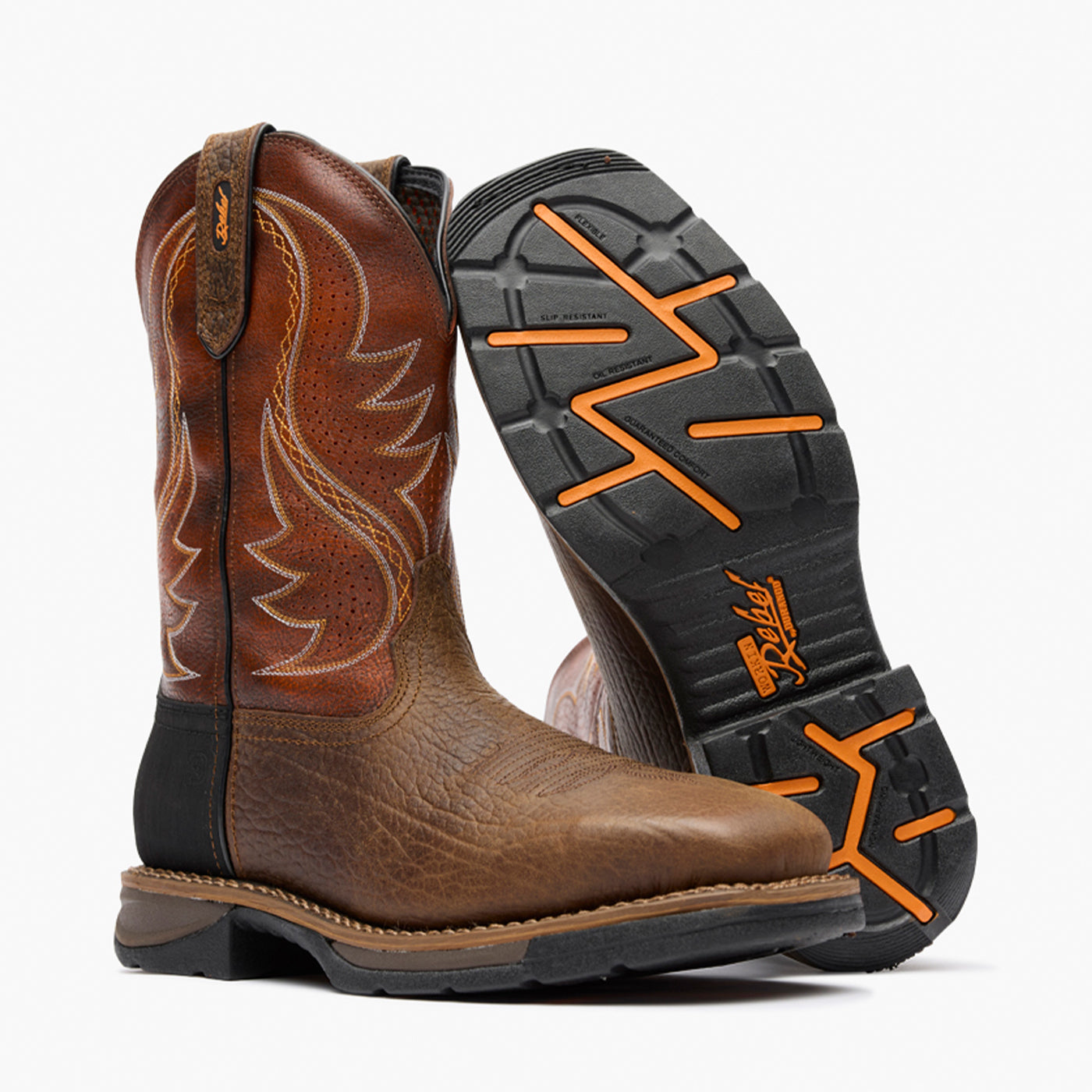 Durango® Workin' Rebel™ Steel Toe Ventilated with InsulKul™ Work Boot