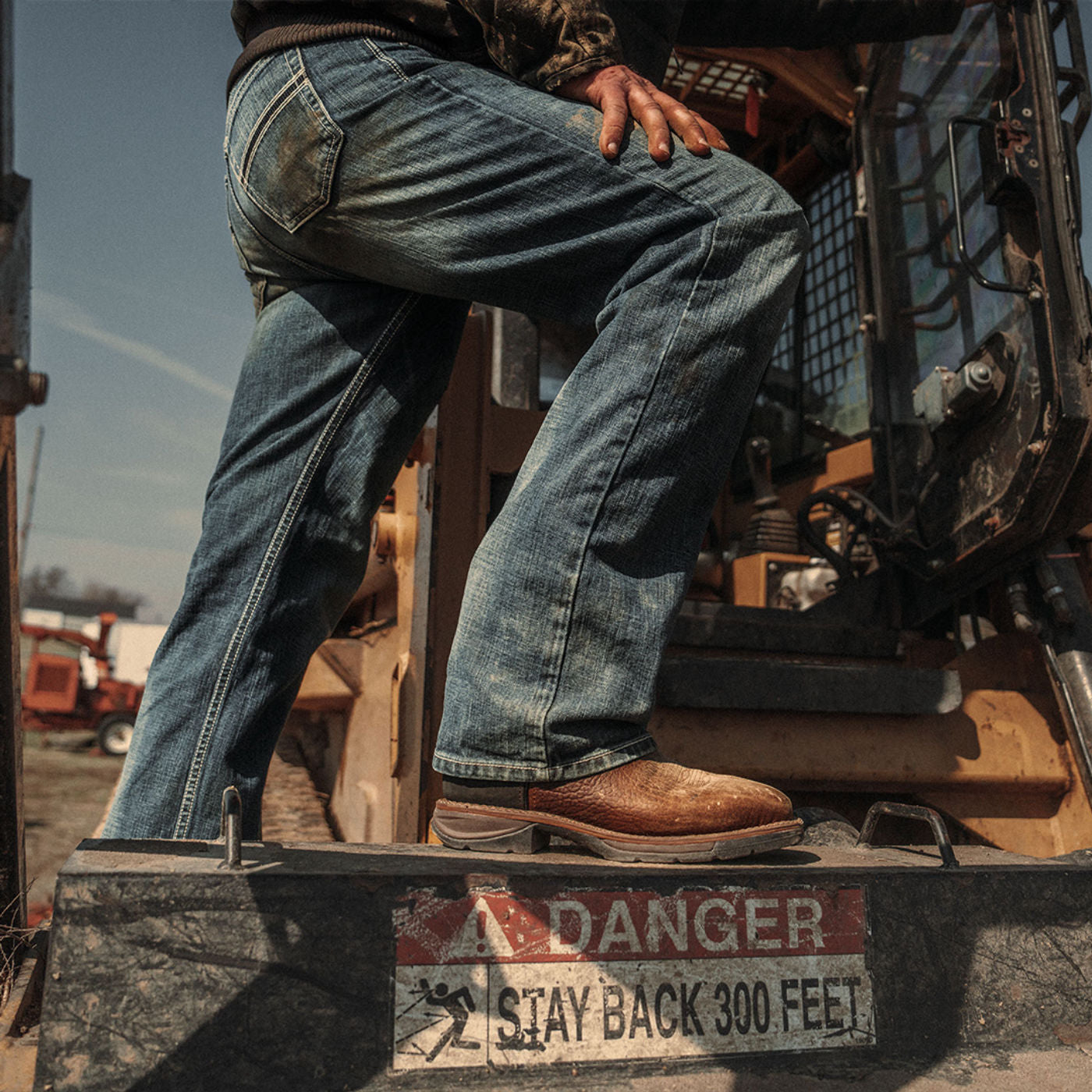 Durango® Workin' Rebel™ Steel Toe Ventilated with InsulKul™ Work Boot - lifestyle