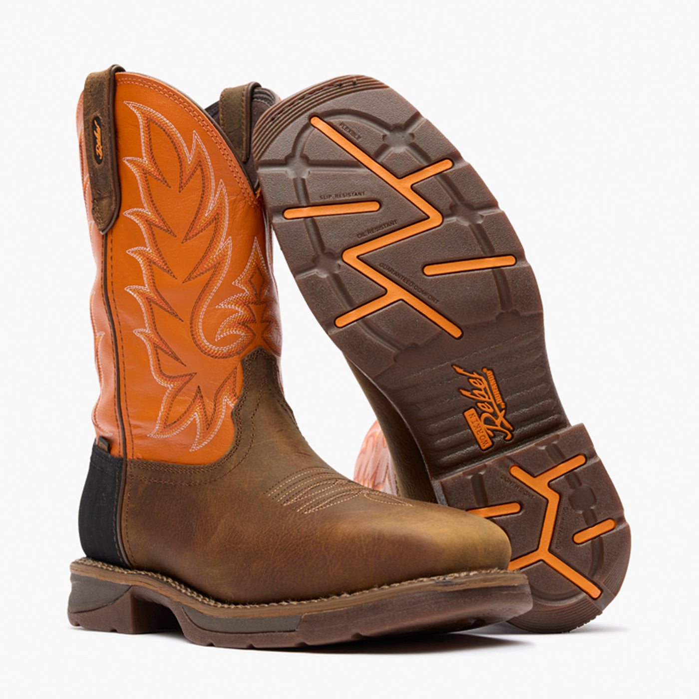 Durango® Workin' Rebel™ Steel Toe Waterproof with InsulKul™ Work Boot